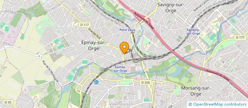 localisation de l'entreprise AV BAT  EPINAY-SUR-ORGE