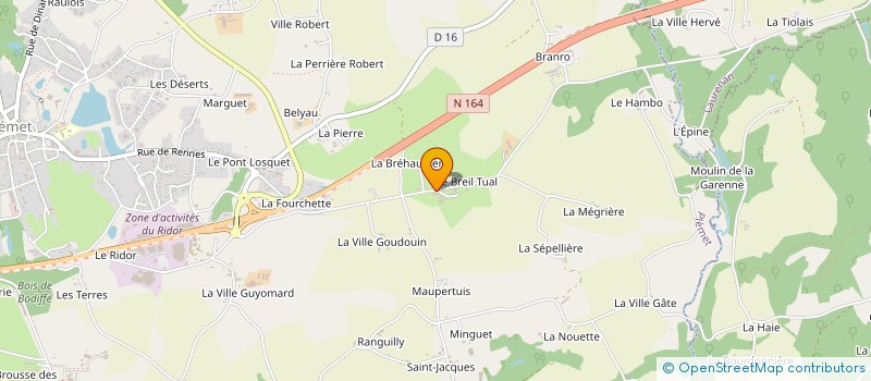 localisation de l'entreprise AV BAT  PLEMET