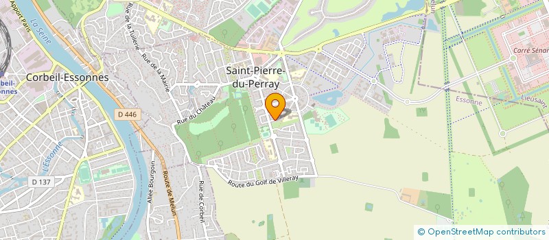 localisation de l'entreprise AV CARRELAGES ET SANITAIRES  SAINT-PIERRE-DU-PERRAY