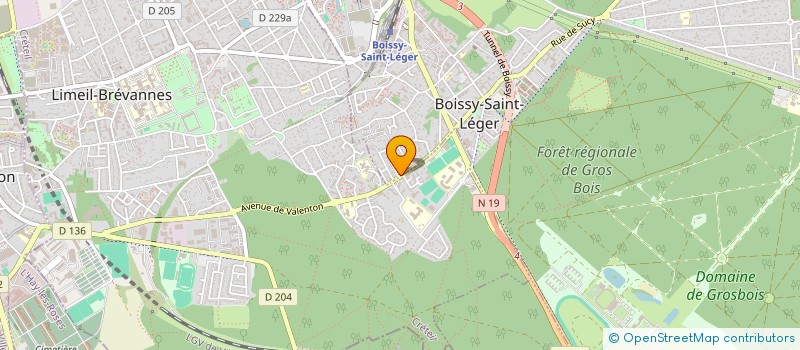 localisation de l'entreprise AV CCP à BOISSY-SAINT-LEGER