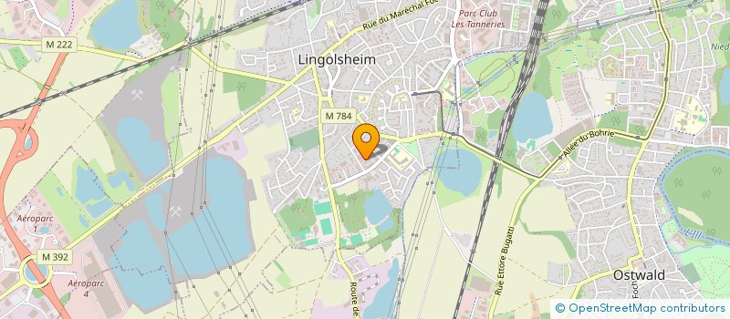 localisation de l'entreprise AV-CONNEXION  LINGOLSHEIM