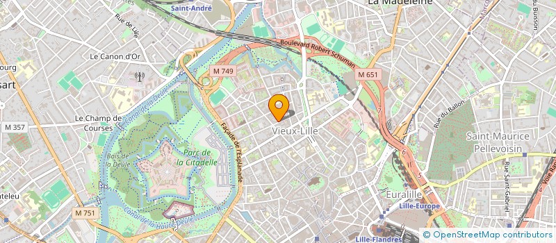 localisation de l'entreprise AV CONSULTING IMMO à LILLE