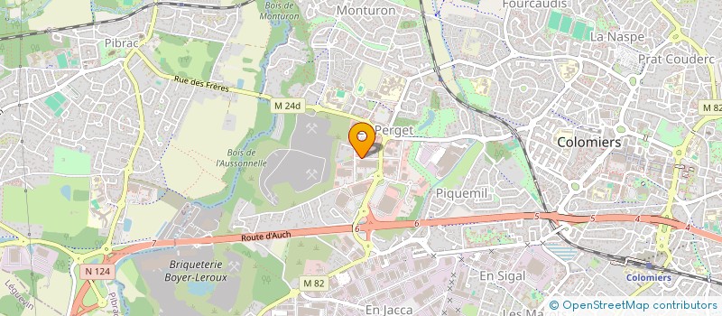 localisation de l'entreprise AV CUISINE à COLOMIERS