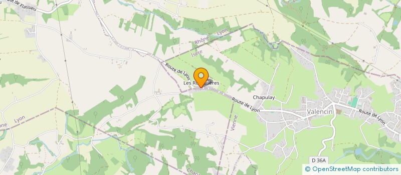 localisation de l'entreprise AV DECO RENOV  VALENCIN