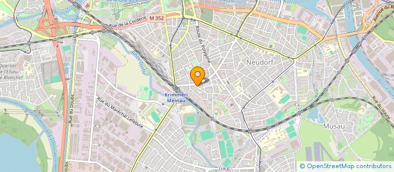 localisation de l'entreprise AV DESIGN BTC à STRASBOURG