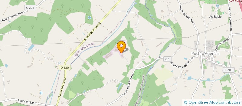 localisation de l'entreprise AV FINANCE  VILLEFRANCHE-DU-QUEYRAN