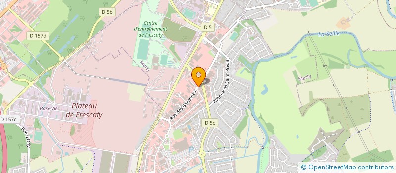 localisation de l'entreprise AV FORAGE à MARLY