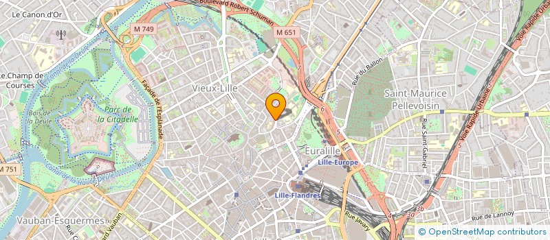 localisation de l'entreprise AV FORMATION & CONSEILS à LILLE