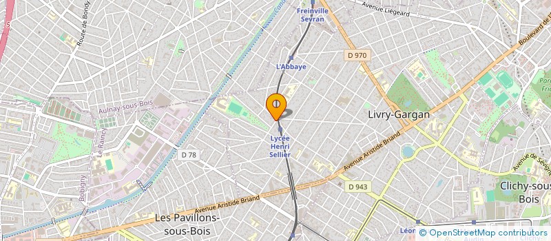 localisation de l'entreprise AV GESTION PARIS à LIVRY-GARGAN