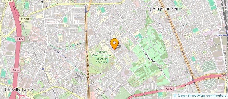 localisation de l'entreprise AV GROUPE  VITRY-SUR-SEINE