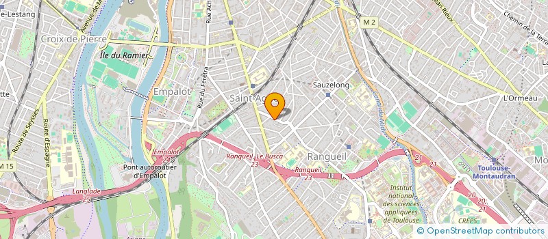 localisation de l'entreprise AV IMMO INVEST  TOULOUSE