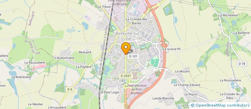localisation de l'entreprise AV INVEST à BELLEVIGNY