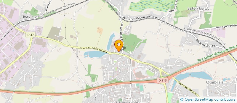 localisation de l'entreprise AV INVESTISSEMENTS à SAINT-NAZAIRE