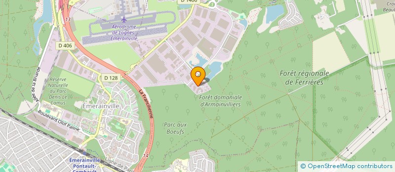 localisation de l'entreprise AV LEASE  CROISSY-BEAUBOURG