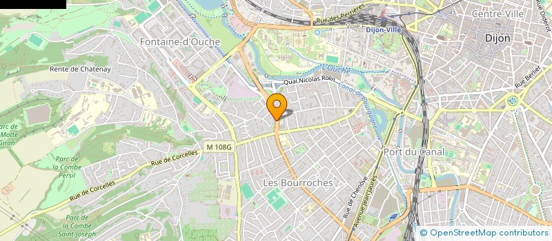 localisation de l'entreprise AV PROJET IMMO  DIJON