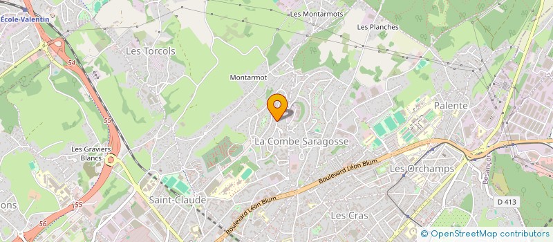 localisation de l'entreprise AV PROMOTION à BESANCON