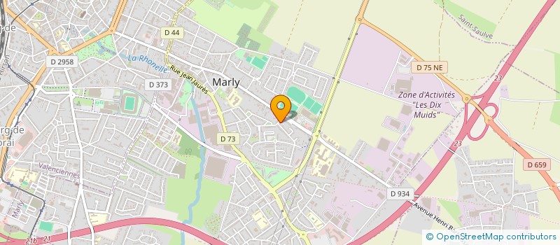 localisation de l'entreprise AV-ROCHE  MARLY