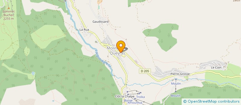 localisation de l'entreprise AV SYNTONIE  CHATEAU-VILLE-VIEILLE