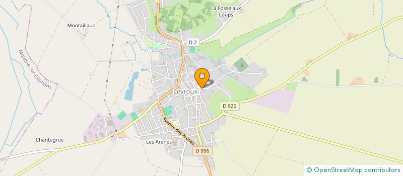 localisation de l'entreprise AV TECH à LEVROUX