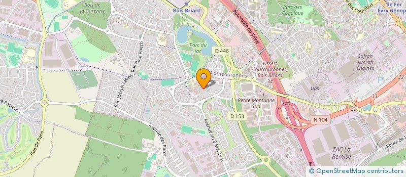 localisation de l'entreprise AV&TM à LISSES