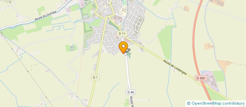 localisation de l'entreprise AV1  BOURBOURG