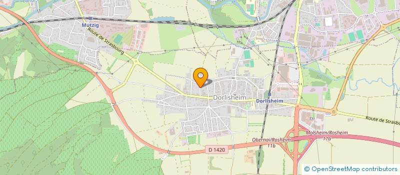 localisation de l'entreprise AV2R  DORLISHEIM