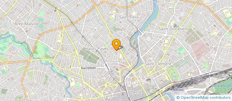localisation de l'entreprise AV3E à NANTES