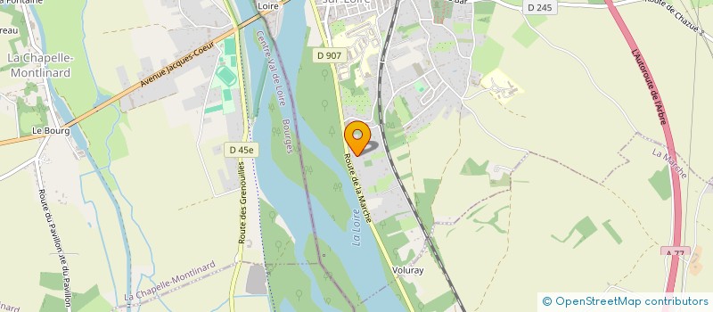 localisation de l'entreprise AV3L à LA CHARITE-SUR-LOIRE