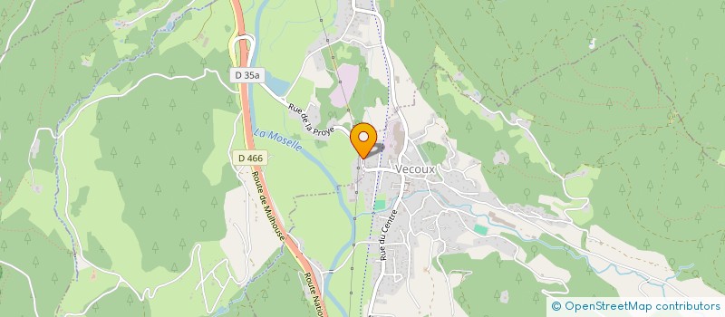 localisation de l'entreprise AV88  VECOUX