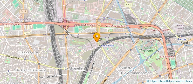 localisation de l'entreprise AVA  PARIS