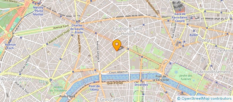 localisation de l'entreprise AVA à PARIS