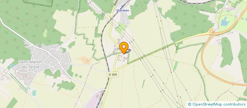 localisation de l'entreprise AVA  ARNOUVILLE