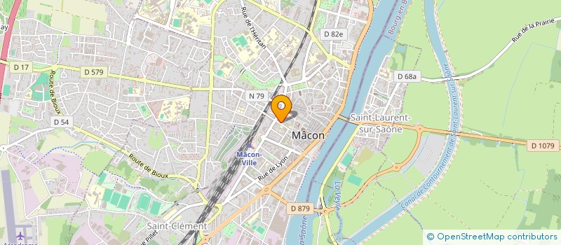 localisation de l'entreprise AVA à MACON