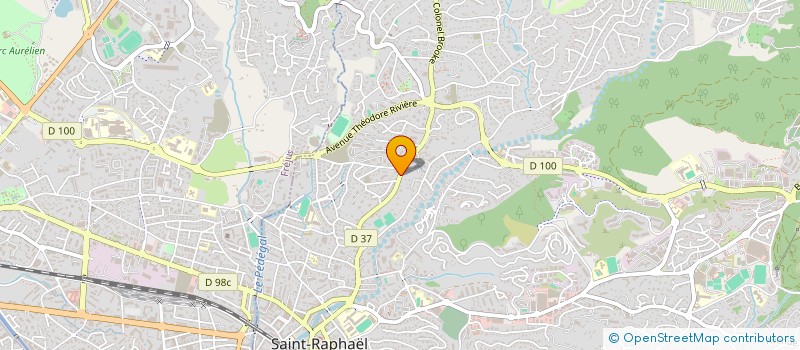 localisation de l'entreprise AVA  SAINT-RAPHAEL