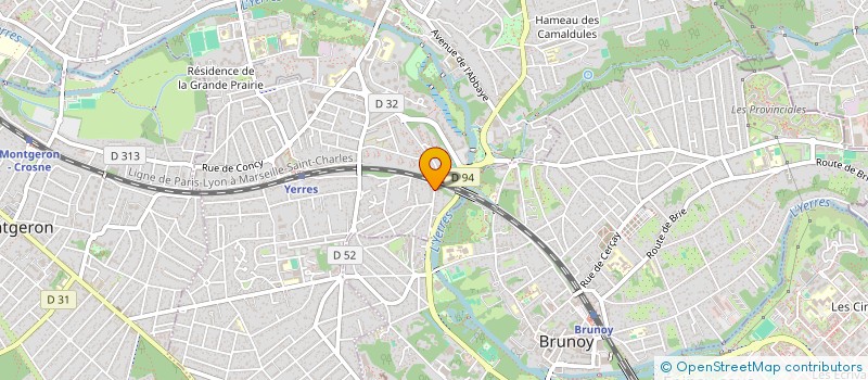 localisation de l'entreprise AVA  YERRES