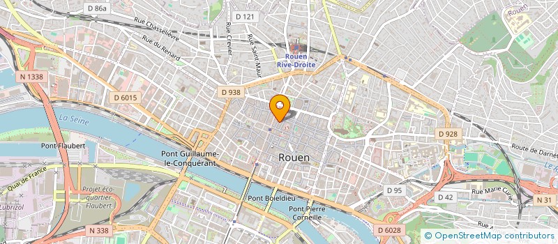 localisation de l'entreprise AVA à ROUEN