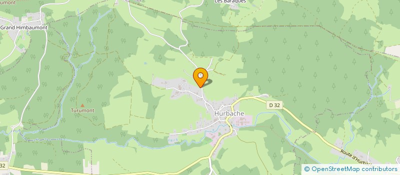 localisation de l'entreprise AVA  HURBACHE