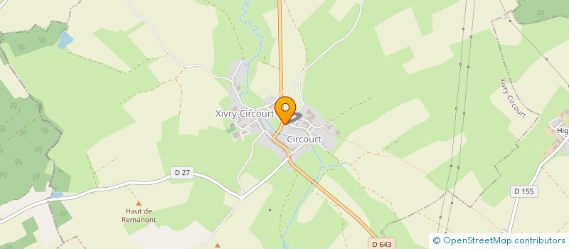 localisation de l'entreprise AVA CONSEILS  XIVRY-CIRCOURT