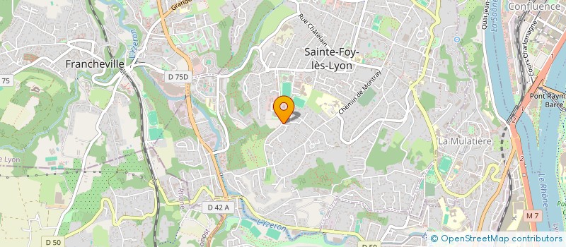 localisation de l'entreprise AVA CONSEILS à SAINTE-FOY-LES-LYON