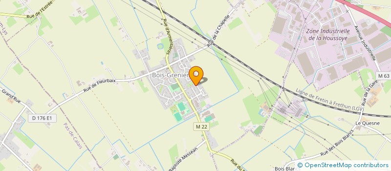 localisation de l'entreprise AVA CREATIONS  BOIS-GRENIER