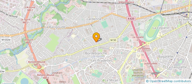 localisation de l'entreprise AVA ENTREPRISES à TOULOUSE