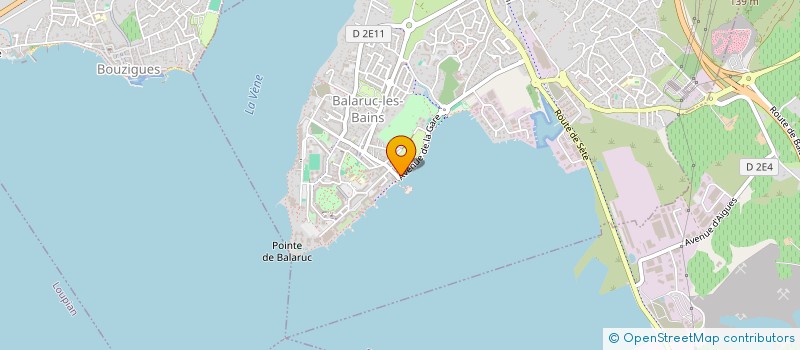 localisation de l'entreprise AVA ESPRIT ET BIEN ETRE  BALARUC-LES-BAINS