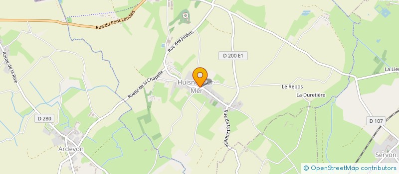 localisation de l'entreprise AVA EXTENSION  HUISNES-SUR-MER