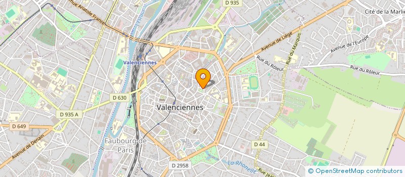 localisation de l'entreprise AVA FRANCE à VALENCIENNES