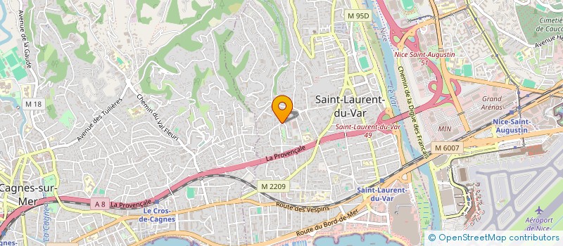 localisation de l'entreprise AVA LUXURY SERVICES à SAINT-LAURENT-DU-VAR