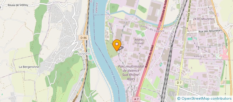 localisation de l'entreprise AVA MAISON  PORTES-LES-VALENCE