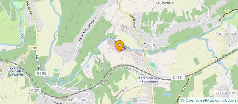 localisation de l'entreprise AVA MENUISERIES à POMMEUSE