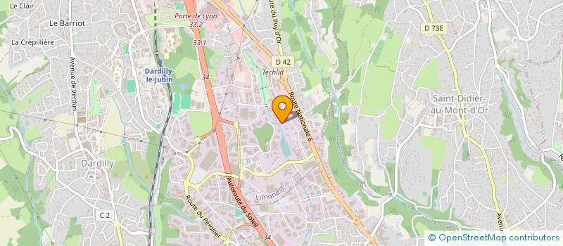 localisation de l'entreprise AVA6 INGENIERIE  LIMONEST