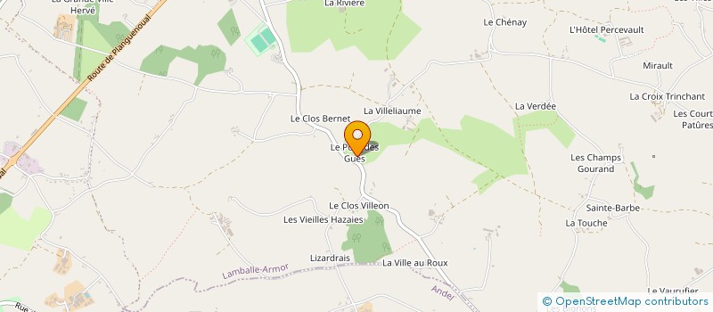 localisation de l'entreprise AVAB à LAMBALLE-ARMOR