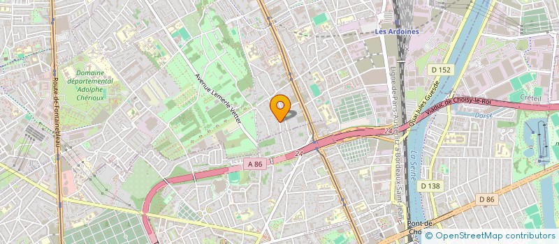localisation de l'entreprise AVAC DISTRIBUTION à VITRY-SUR-SEINE